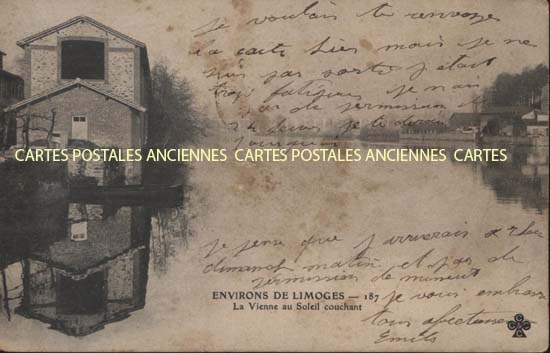 Cartes postales anciennes > CARTES POSTALES > carte postale ancienne > cartes-postales-ancienne.com Haute vienne  Limoges