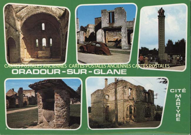 Cartes postales anciennes > CARTES POSTALES > carte postale ancienne > cartes-postales-ancienne.com Haute vienne  Oradour Sur Glane