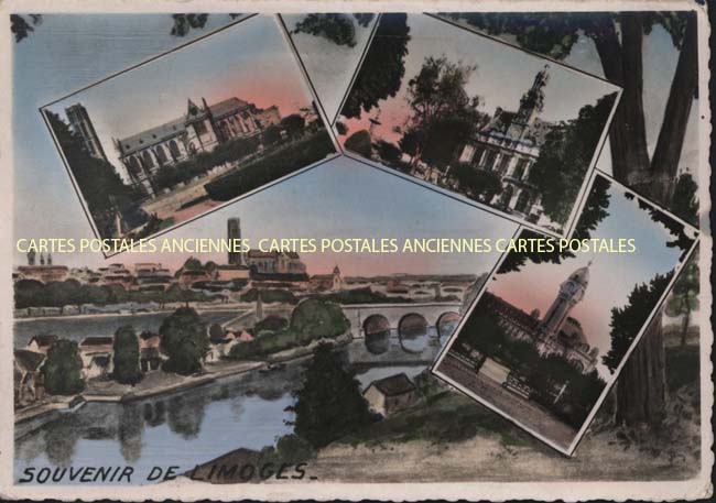 Cartes postales anciennes > CARTES POSTALES > carte postale ancienne > cartes-postales-ancienne.com Haute vienne  Limoges