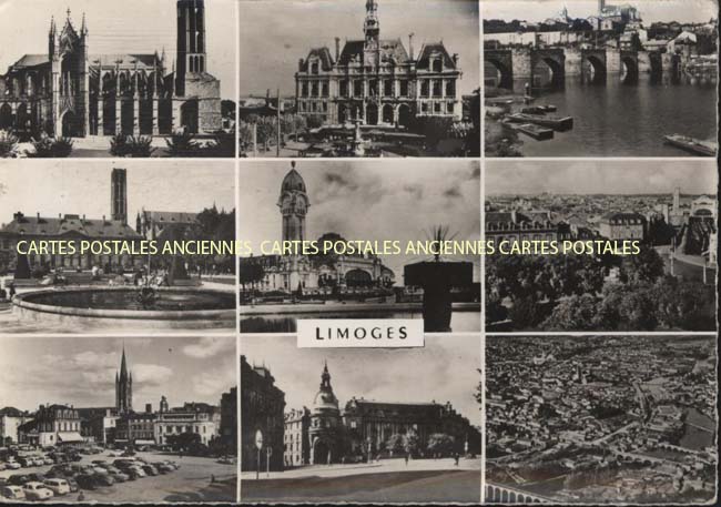 Cartes postales anciennes > CARTES POSTALES > carte postale ancienne > cartes-postales-ancienne.com Haute vienne  Limoges