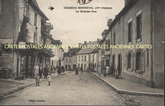 Cartes postales anciennes > CARTES POSTALES > carte postale ancienne > cartes-postales-ancienne.com Nouvelle aquitaine Haute vienne Coussac Bonneval