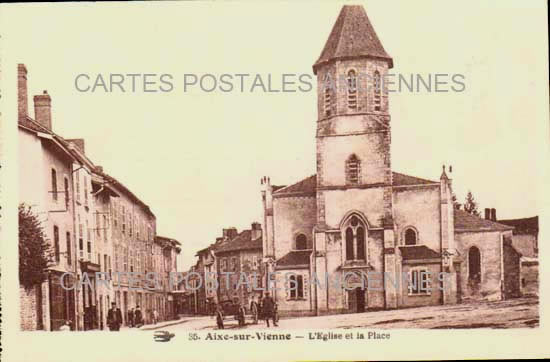 Cartes postales anciennes > CARTES POSTALES > carte postale ancienne > cartes-postales-ancienne.com Nouvelle aquitaine Haute vienne Aixe Sur Vienne