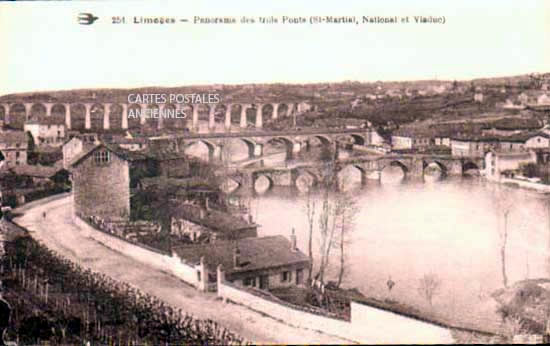 Cartes postales anciennes > CARTES POSTALES > carte postale ancienne > cartes-postales-ancienne.com Nouvelle aquitaine Haute vienne Limoges