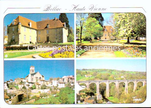 Cartes postales anciennes > CARTES POSTALES > carte postale ancienne > cartes-postales-ancienne.com Nouvelle aquitaine Haute vienne Bellac