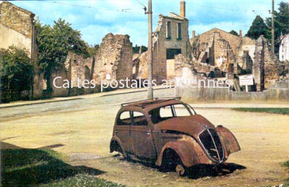Cartes postales anciennes > CARTES POSTALES > carte postale ancienne > cartes-postales-ancienne.com Haute vienne 87 Oradour Sur Glane