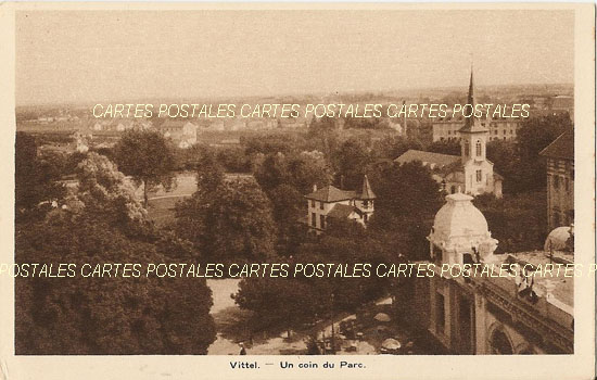 Cartes postales anciennes > CARTES POSTALES > carte postale ancienne > cartes-postales-ancienne.com Grand est Vosges Vittel