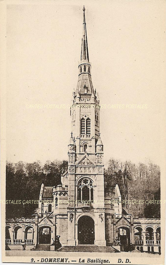 Cartes postales anciennes > CARTES POSTALES > carte postale ancienne > cartes-postales-ancienne.com Grand est Vosges Domremy La Pucelle