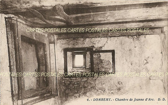 Cartes postales anciennes > CARTES POSTALES > carte postale ancienne > cartes-postales-ancienne.com Grand est Vosges Domremy La Pucelle