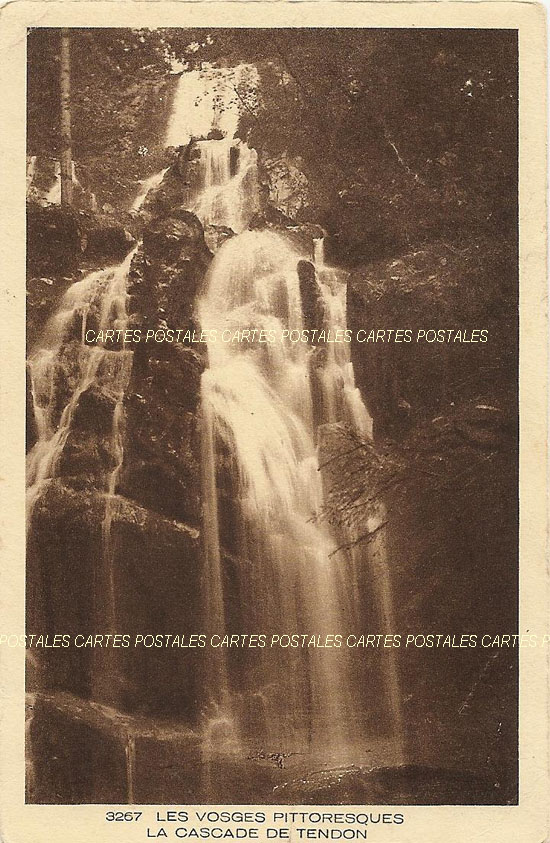 Cartes postales anciennes > CARTES POSTALES > carte postale ancienne > cartes-postales-ancienne.com Grand est Vosges Tendon