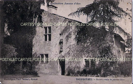 Cartes postales anciennes > CARTES POSTALES > carte postale ancienne > cartes-postales-ancienne.com Grand est Vosges Domremy La Pucelle