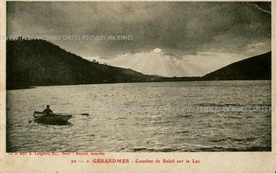 Cartes postales anciennes > CARTES POSTALES > carte postale ancienne > cartes-postales-ancienne.com Grand est Vosges Gerardmer
