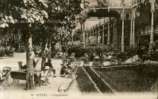 Cartes postales anciennes > CARTES POSTALES > carte postale ancienne > cartes-postales-ancienne.com Grand est Vosges Vittel