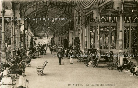 Cartes postales anciennes > CARTES POSTALES > carte postale ancienne > cartes-postales-ancienne.com Grand est Vosges Vittel