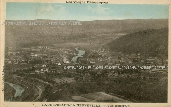 Cartes postales anciennes > CARTES POSTALES > carte postale ancienne > cartes-postales-ancienne.com Grand est Vosges Raon l'Etape