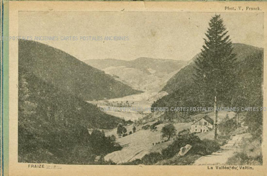 Cartes postales anciennes > CARTES POSTALES > carte postale ancienne > cartes-postales-ancienne.com Grand est Vosges Fraize