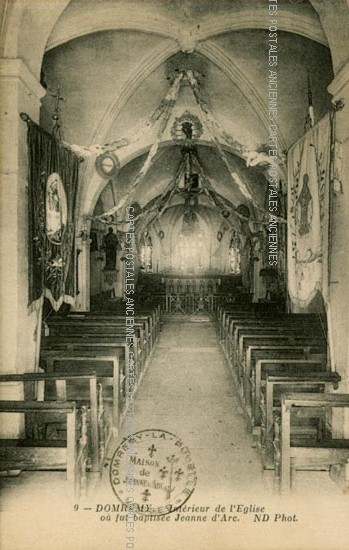 Cartes postales anciennes > CARTES POSTALES > carte postale ancienne > cartes-postales-ancienne.com Grand est Vosges Domremy La Pucelle