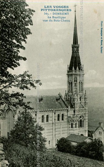 Cartes postales anciennes > CARTES POSTALES > carte postale ancienne > cartes-postales-ancienne.com Grand est Vosges Domremy La Pucelle