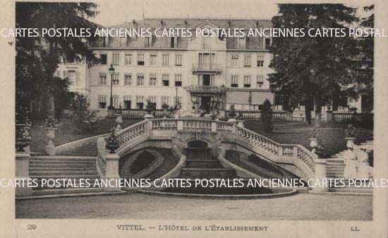 Cartes postales anciennes > CARTES POSTALES > carte postale ancienne > cartes-postales-ancienne.com Grand est Vosges Vittel