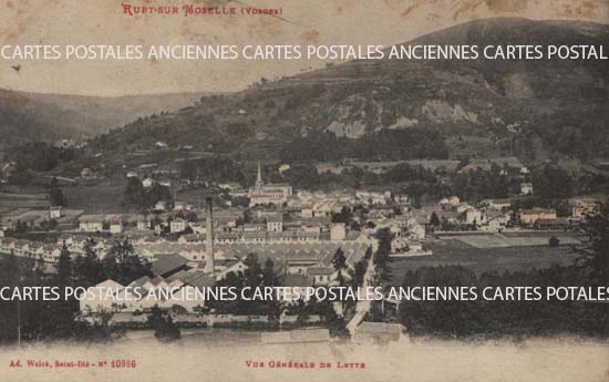 Cartes postales anciennes > CARTES POSTALES > carte postale ancienne > cartes-postales-ancienne.com Grand est Vosges Rupt Sur Moselle