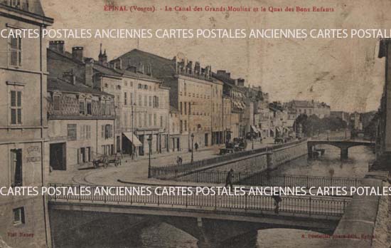 Cartes postales anciennes > CARTES POSTALES > carte postale ancienne > cartes-postales-ancienne.com Grand est Vosges Epinal