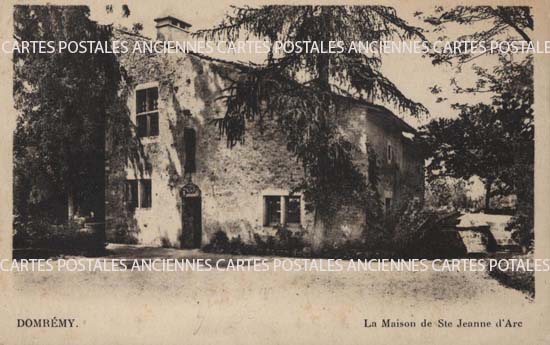 Cartes postales anciennes > CARTES POSTALES > carte postale ancienne > cartes-postales-ancienne.com Grand est Vosges Domremy La Pucelle