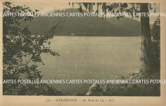 Cartes postales anciennes > CARTES POSTALES > carte postale ancienne > cartes-postales-ancienne.com Grand est Vosges Gerardmer