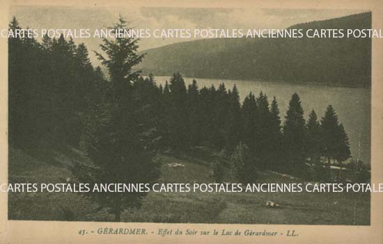 Cartes postales anciennes > CARTES POSTALES > carte postale ancienne > cartes-postales-ancienne.com Grand est Vosges Gerardmer