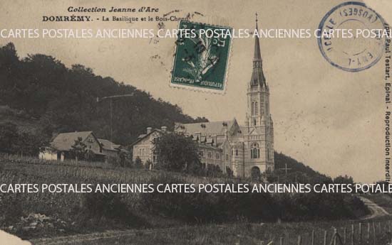 Cartes postales anciennes > CARTES POSTALES > carte postale ancienne > cartes-postales-ancienne.com Grand est Vosges Domremy La Pucelle