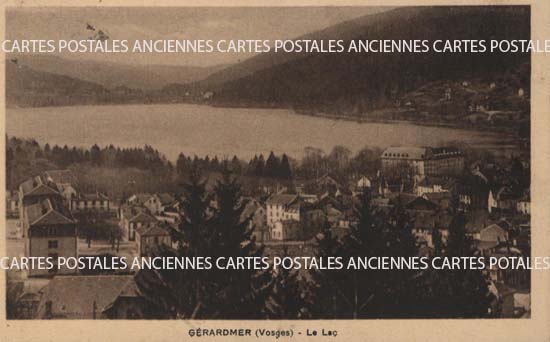 Cartes postales anciennes > CARTES POSTALES > carte postale ancienne > cartes-postales-ancienne.com Grand est Vosges Gerardmer