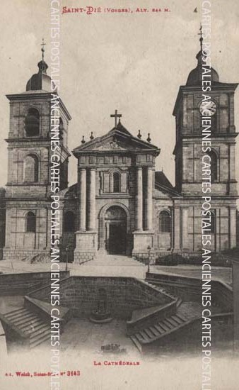 Cartes postales anciennes > CARTES POSTALES > carte postale ancienne > cartes-postales-ancienne.com Grand est Vosges Saint Die