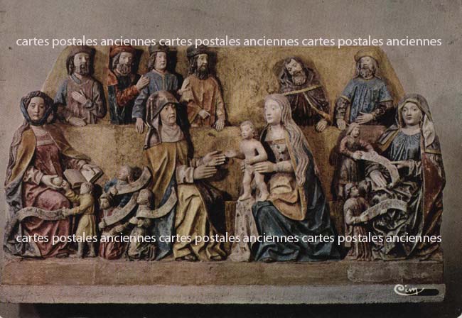 Cartes postales anciennes > CARTES POSTALES > carte postale ancienne > cartes-postales-ancienne.com Tableau sculpture Bulgneville