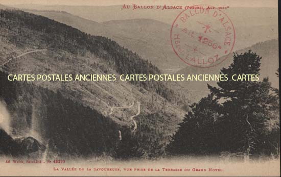 Cartes postales anciennes > CARTES POSTALES > carte postale ancienne > cartes-postales-ancienne.com Grand est Vosges Le Thillot