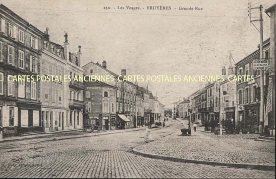 Grand est Vosges Bruyeres