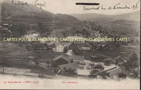 Cartes postales anciennes > CARTES POSTALES > carte postale ancienne > cartes-postales-ancienne.com Grand est Vosges Gerbepal