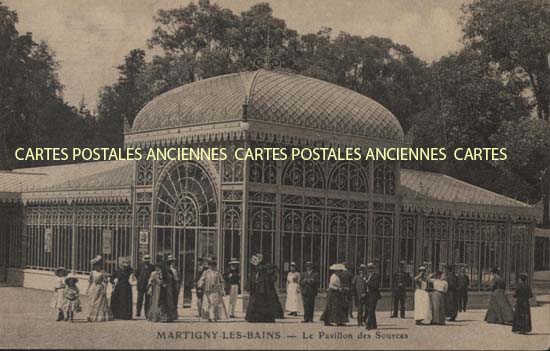 Cartes postales anciennes > CARTES POSTALES > carte postale ancienne > cartes-postales-ancienne.com Grand est Vosges Martigny Les Bains