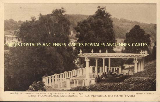 Cartes postales anciennes > CARTES POSTALES > carte postale ancienne > cartes-postales-ancienne.com Grand est Vosges Plombieres Les Bains