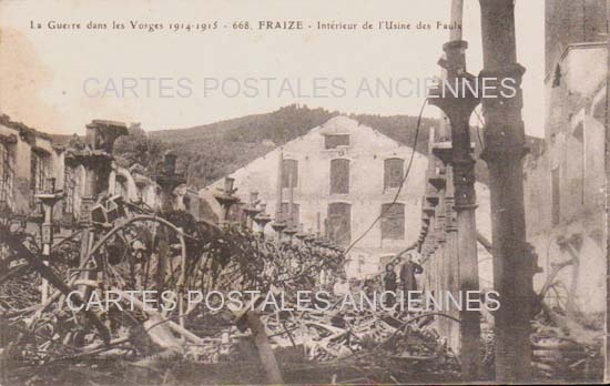 Cartes postales anciennes > CARTES POSTALES > carte postale ancienne > cartes-postales-ancienne.com Grand est Vosges Fraize
