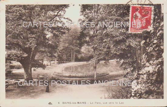 Cartes postales anciennes > CARTES POSTALES > carte postale ancienne > cartes-postales-ancienne.com Grand est Vosges Bains Les Bains