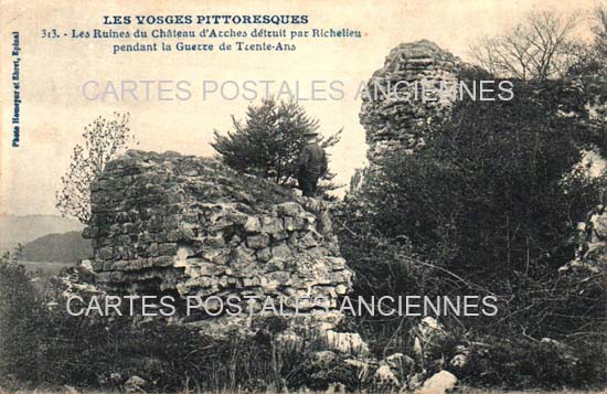 Cartes postales anciennes > CARTES POSTALES > carte postale ancienne > cartes-postales-ancienne.com Grand est Vosges Arches