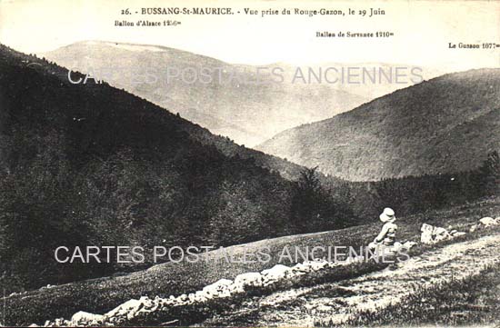 Cartes postales anciennes > CARTES POSTALES > carte postale ancienne > cartes-postales-ancienne.com Grand est Vosges Bussang