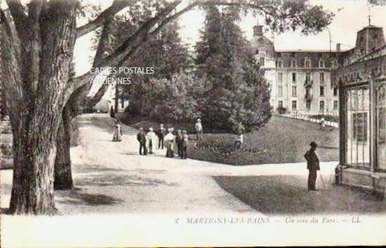 Cartes postales anciennes > CARTES POSTALES > carte postale ancienne > cartes-postales-ancienne.com Grand est Vosges Martigny Les Bains