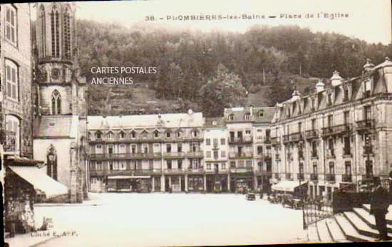 Cartes postales anciennes > CARTES POSTALES > carte postale ancienne > cartes-postales-ancienne.com Grand est Vosges Plombieres Les Bains