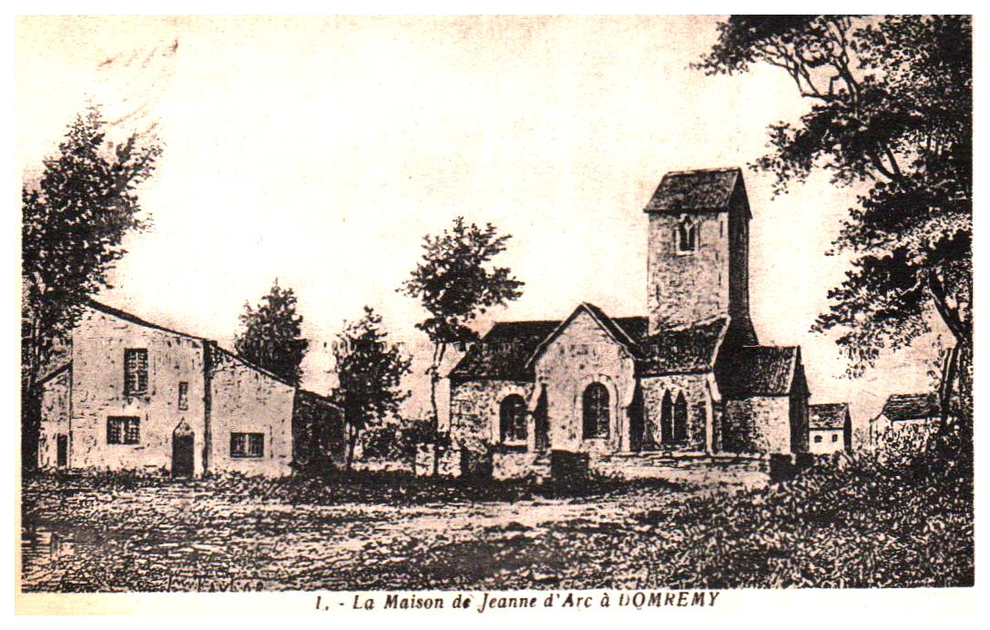 Cartes postales anciennes > CARTES POSTALES > carte postale ancienne > cartes-postales-ancienne.com Grand est Vosges Domremy La Pucelle