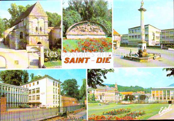 Cartes postales anciennes > CARTES POSTALES > carte postale ancienne > cartes-postales-ancienne.com Grand est Vosges Saint Die