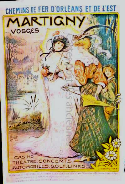 Cartes postales anciennes > CARTES POSTALES > carte postale ancienne > cartes-postales-ancienne.com Grand est Vosges Martigny Les Bains