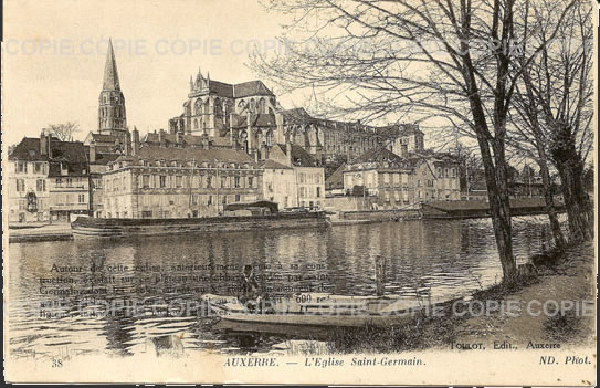Cartes postales anciennes > CARTES POSTALES > carte postale ancienne > cartes-postales-ancienne.com Yonne  Auxerre