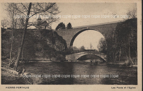 Cartes postales anciennes > CARTES POSTALES > carte postale ancienne > cartes-postales-ancienne.com Bourgogne franche comte Yonne Pierre Perthuis