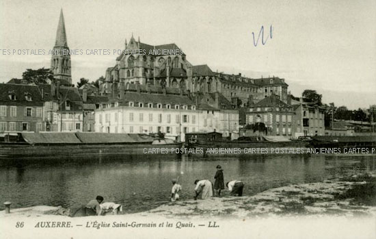 Cartes postales anciennes > CARTES POSTALES > carte postale ancienne > cartes-postales-ancienne.com Bourgogne franche comte Yonne Auxerre