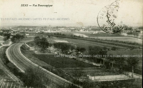 Cartes postales anciennes > CARTES POSTALES > carte postale ancienne > cartes-postales-ancienne.com Bourgogne franche comte Yonne Sens