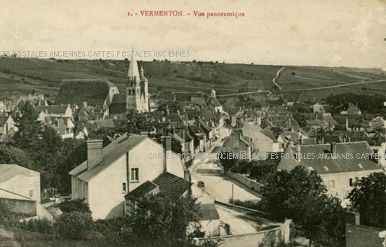 Cartes postales anciennes > CARTES POSTALES > carte postale ancienne > cartes-postales-ancienne.com Bourgogne franche comte Yonne Vermenton